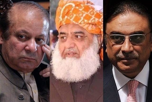 نواز شریف کا فضل الرحمان اور آصف زرداری کو فون، اہم تعیناتی پر مشاورت