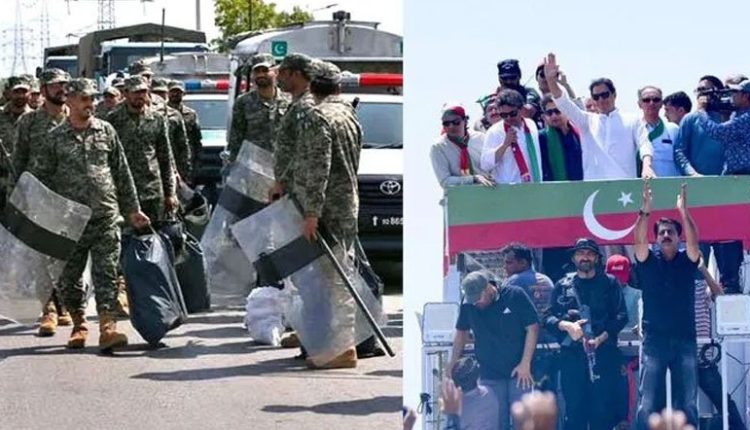 حقیقی آزادی مارچ ،سیکیورٹی کے سخت ترین انتظامات ، 10ہزار اہلکار وں کی تعیناتی