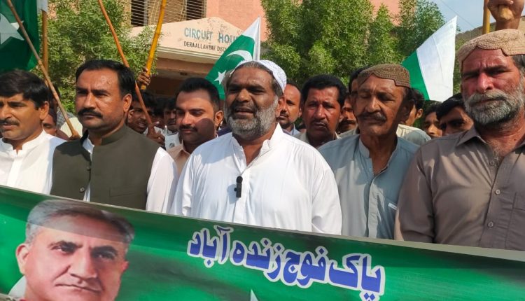 افواج پاکستان قوم کے دل کی دھڑکنوں میں بسا ہوا ہے سازشی عناصر ناکام رہینگے ۔سردار رفیق احمد بھٹی