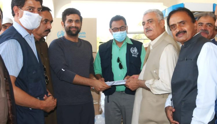 پاکستان میں عالمی ادارہ صحت کے نمائندے ڈاکٹر پالیتھا مہیپالا نے ضلع صحبت پور میں IRS مہم کا آغاز کردیا