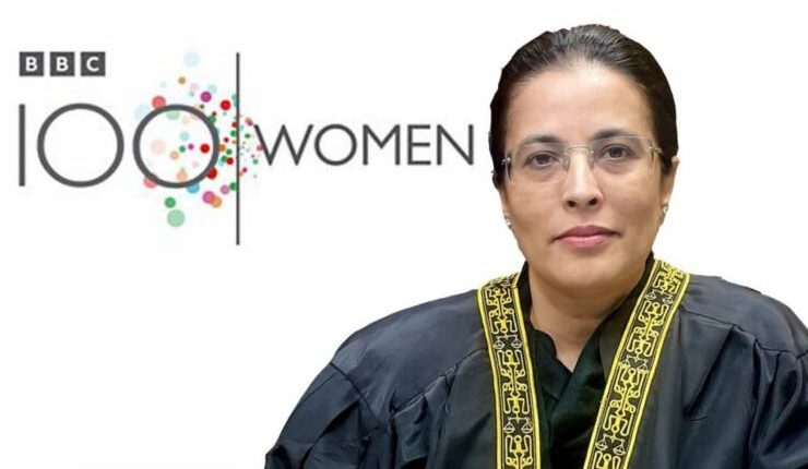 جسٹس عائشہ ملک نے دنیا کی 100 متاثرکن خواتین کی فہرست میں جگہ بنالی
