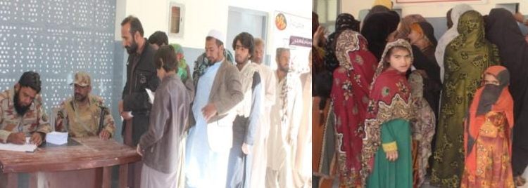 پاک فوج اور ایف سی 160ونگ کرنل عظیم اللہ بیگ کی جانب سے اور چاغی،امین آباد اور گردی جنگل میں عوام کو صحت سے متعلقہ مفت سہولیات،ادویات اور چیک اپ کی فراہمی کے حوالے فری میڈیکل کیمپس کا انعقاد