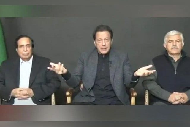عمران خان کا 23 دسمبر کو پنجاب اور خیبرپختونخوا کی اسمبلیاں تحلیل کرنے کا اعلان