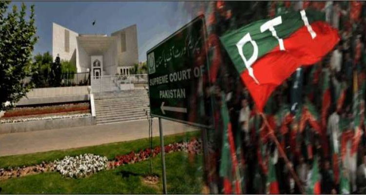 پی ٹی آئی کا ایک بار پھر سپریم کورٹ سے رجوع کرنے کا فیصلہ