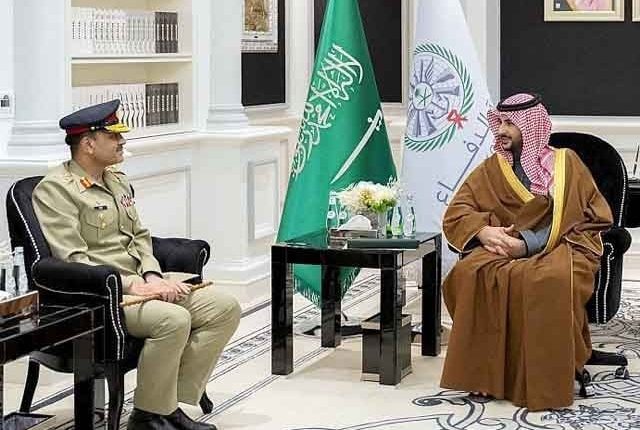 آرمی چیف عاصم منیر کا سعودی عرب اور امارات کا سرکاری دورہ