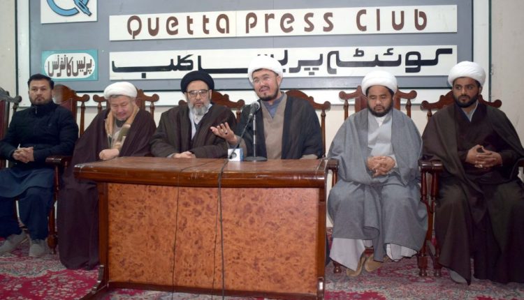 قرآن پاک کی بے حرمتی برداشت نہیں کریں گے، دشمنان اہل بیت کو ہماری نسلوں پر مسلط کیا جارہا ہے، شیعہ علماء