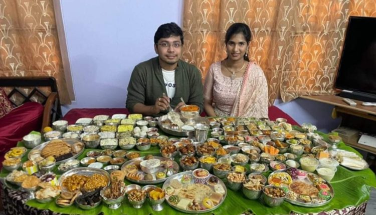 ایک خاندان نے اپنے داماد کے لئے کی گئی دعوت میں 379 ڈشز تیار کر ڈالیں