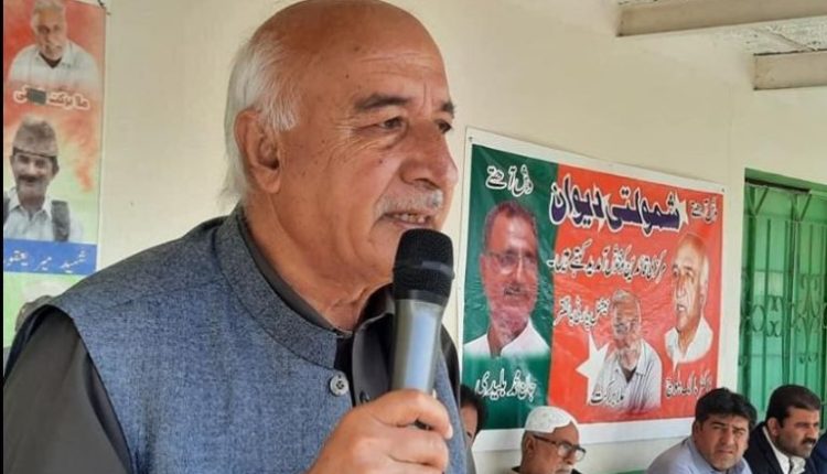 ٹیسٹ ٹیوب سیاستدانوں نے بلوچستان کے مسائل اور حالات کو سنگین تر بنا دیا، ڈاکٹر مالک