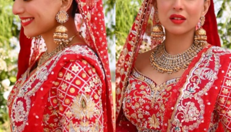 شادی کے لباس پر تنقید کرنیوالوں کو اشنا شاہ نے آڑے ہاتھوں لے لیا