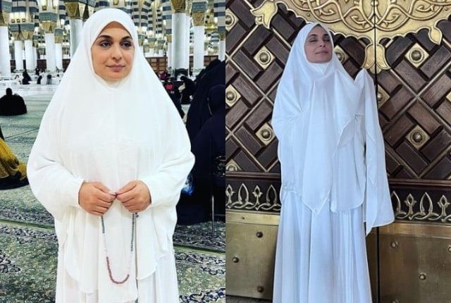 میرا نے رمضان المبارک میں عمرے کی سعادت حاصل کرلی