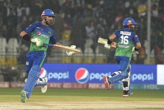 عثمان خان کی تیز ترین سنچری کے بعد ملتان سلطانز نے پی ایس ایل تاریخ کا بڑا ٹارگٹ دیدیا